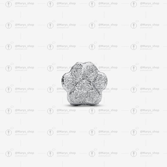 Pandora Textured Paw Mini Charm - Picture 2 of 5